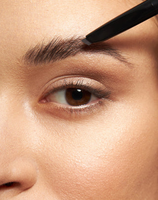 Crayon à sourcils graphite Nutridome avec brosse et pointe de précision à l'huile de ricin