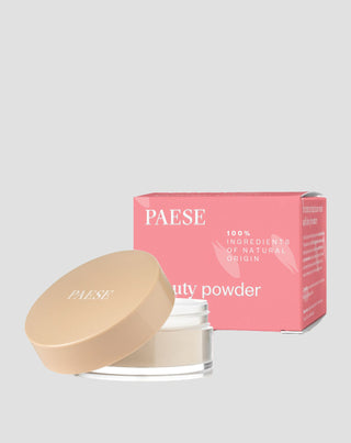 Poudre naturelle en vrac à base d'orge pour fixer et matifier le maquillage Paese - 1