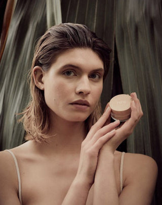 Poudre naturelle en vrac à base d'orge pour fixer et matifier le maquillage Paese - 2
