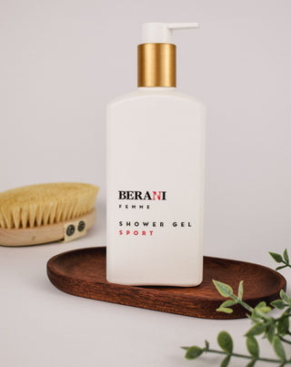 Gel douche naturel Sport pour nettoyer la peau après un entraînement intensif Berani Femme - 2
