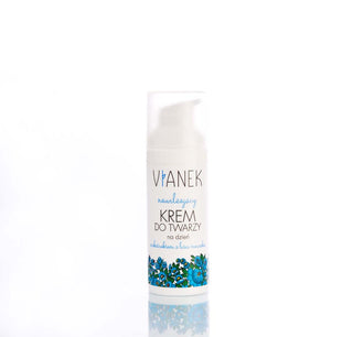 Crème hydratante pour le visage à l’extrait de feuille de pissenlit pour peaux sèches et sensibles Vianek - 1