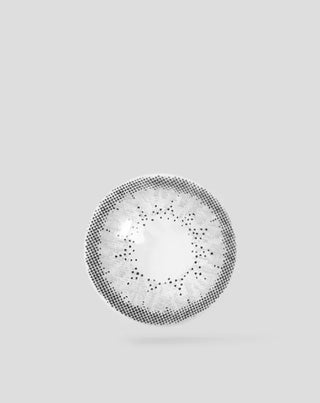 Lentilles de contact de couleur gris graphite, lentilles mensuelles zéro grey moons n° 3 Ovio - 2