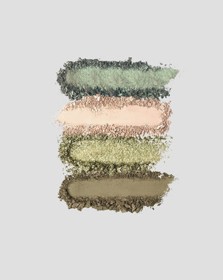 Palette de quatre ombres à paupières métalliques palette vibrante quotidienne Paese - 3