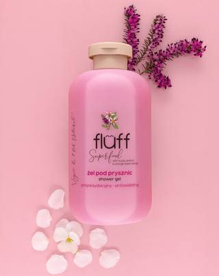 Gel douche au kudzu et à la fleur d'oranger pour retarder le processus de vieillissement de la peau Fluff