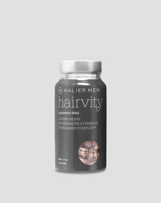 Hairvity Men Halier complément alimentaire anti-chute de cheveux pour hommes, 60 gélules - 1