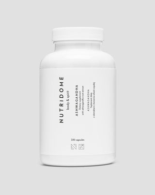 Ashwagandha Nutridome, ginseng indien, réduction du stress - 180 gélules - 1