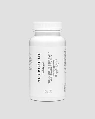 Complexe d'adaptogènes Nutridome pour la concentration et la productivité - 60 gélules - 1