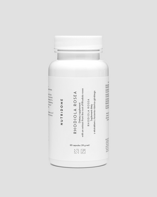 Complément alimentaire avec extrait de racine de Rhodiola Rosea Nutridome 60 capsules - 1