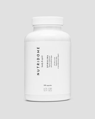 Comprimés d'algues spiruline pour la purification de l'organisme Nutridome 180 gélules - 1