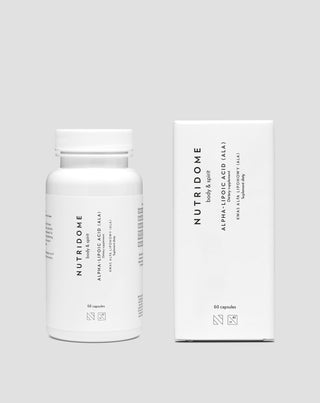 Nutridome Acide Alpha-lipoïque (ALA) support du métabolisme du glucose - 60 capsules - 2