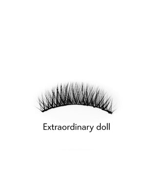 Faux cils en bande 2d à usage répété à effet naturel Extraordinary Doll Bamm!Lashes - 2