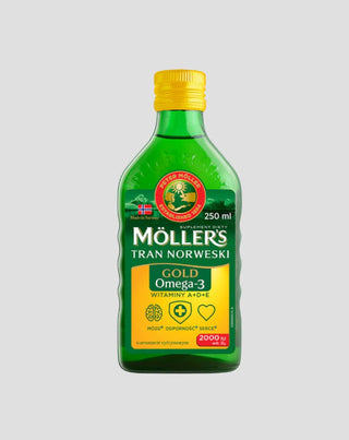 Trank norvégien au citron de Gold Moller avec 2000 UI de vitamine D3 - 1