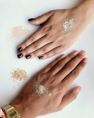 Poudre de riz en vrac fixatrice et matifiante couleur beige clair Hi Rice Paese - 2