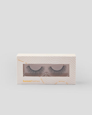 Faux cils en bande 2d à usage répété faciles à appliquer Wowee!  Bamm!Lashes