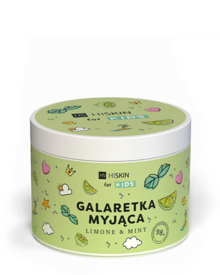 Gelée de bain pour enfants verte sweet lime HiSkin for Kids - 1