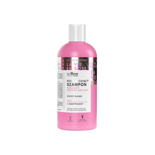 Shampooing colorant pour cheveux blonds rosés à la kératine végétalienne so!flow
