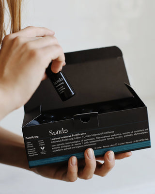 Traitement intensif de renforcement contre la perte de cheveux dans les ampoules Sendo - 2