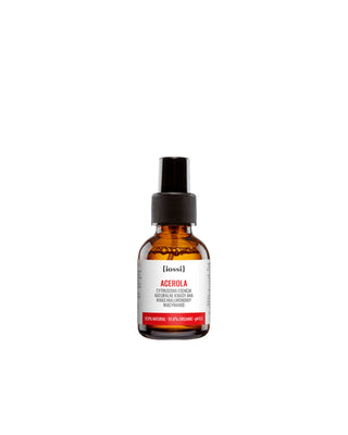 Tonique pour le visage aux agrumes à base d'acides AHA, d'huiles naturelles et de niacinamide Acerola Iossi