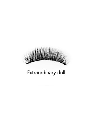 Faux cils en bande 2d à usage répété à effet naturel Extraordinary Doll Bamm!Lashes - 2