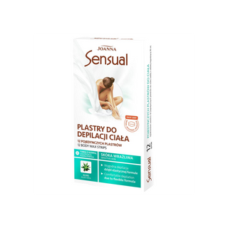 Patchs d'épilation pour le corps et Tube d'huile apaisante Aloes Easy Grip Ssensual Joanna