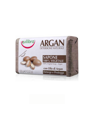 Savon à l’huile d’argan sans colorants ni allergènes artificiels Equilibra - 1