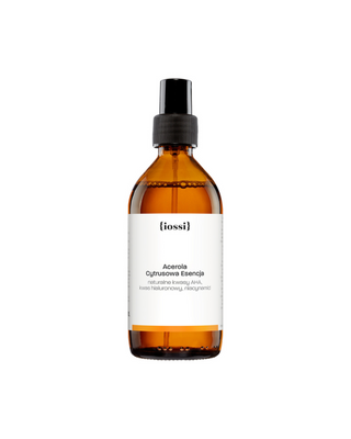 Tonique pour le visage aux agrumes à base d'acides AHA, d'huiles naturelles et de niacinamide 200ml Acerola Iossi