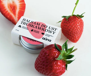 Baume à lèvres Fraise pour accentuer la couleur des lèvres et leur donner de la brillance Auna - 3