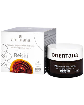 Crème de jour végane naturelle aux champignons reishi Orientana