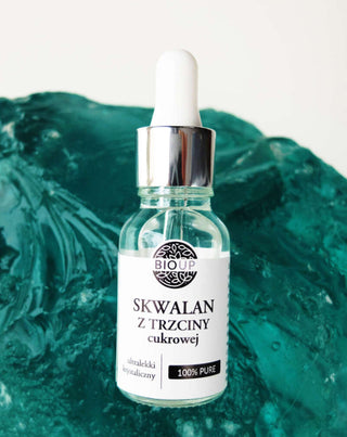 Squalane de canne à sucre ultraléger anti-rides pour les peaux sèches 100 % pur BIOUP - 2