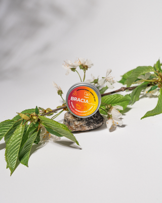 Sorbet fruité pour lèvres sèches et gercées cerise, mangue et mandarine Bracia Mydlarze - 3