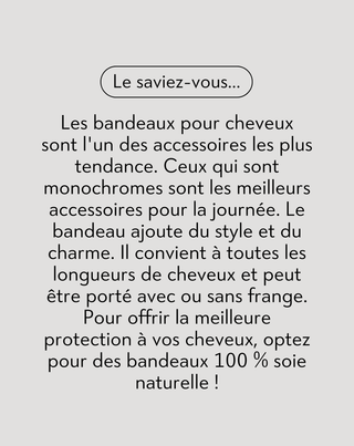 Bandeau en soie rouge, 100% naturelle - Twisty - 5