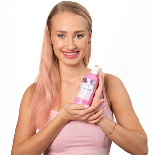 Shampooing colorant pour cheveux blonds rosés à la kératine végétalienne so!flow