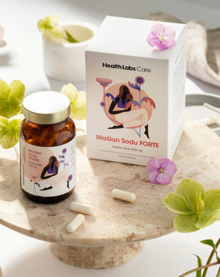 Butyrate de sodium Forte 600mg denrées alimentaires destinées à des fins médicales spéciales Health Labs Care 60 gélules - 2