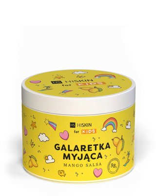 Gelée de bain pour enfants jaune mango salsa HiSkin for Kids - 1