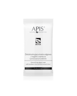 Masque détoxifiant aux algues, au charbon de bambou et à l'argent ionisé Detox Apis