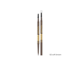 Crayon à sourcils ultra précis n° 02 brun tendre Crayon à sourcils microprécis Eveline