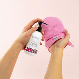 Huile démaquillante apaisante pour les yeux, le visage et les lèvres au macérât de camomille Vianek