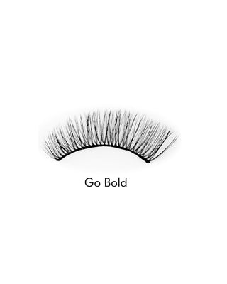Faux cils en bande 2d à usage répété très doux Go Bold Bamm!Lashes - 2