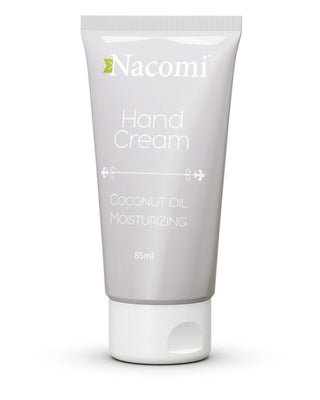 Crème hydratante pour les mains à base d'huile de noix de coco, d'huile de pépins de raisin et d'huile d'avocat Nacomi