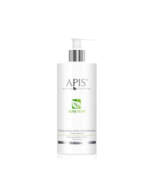 Tonique antibactérien nettoyant au thé vert Acne-Stop Home Terapis Apis - 1