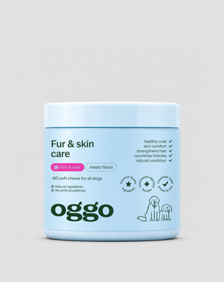 Complément pour le pelage et la peau du chien Fur & Skin Oggo 180 g - 1