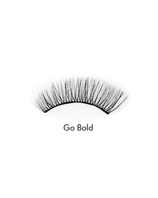Faux cils en bande 2d à usage répété très doux Go Bold Bamm!Lashes - 2