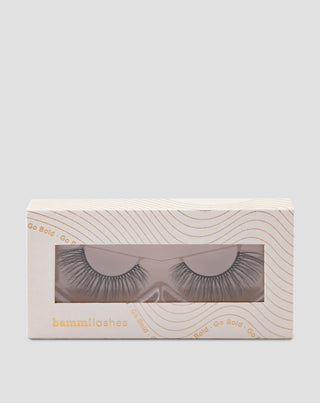 Faux cils en bande 2d à usage répété très doux Go Bold Bamm!Lashes - 1