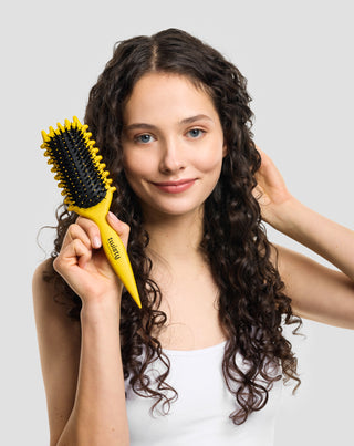 Brosse pour cheveux bouclés et ondulés pour définir les torsions - 2