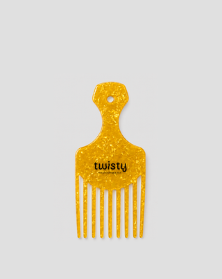 Peigne vertical pour donner du volume et décoller les racines des cheveux bouclés Twisty - 1
