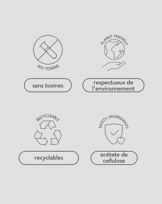 Set de 2 pinces à cheveux - perles et noires de Twisty - 5