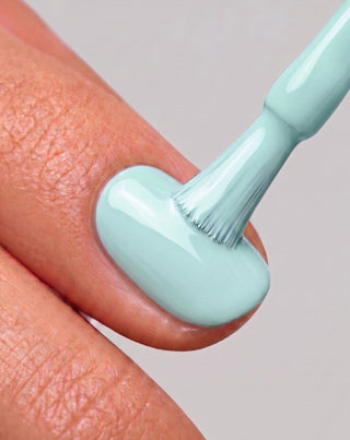 Vernis semi-permanent pour ongles UV/LED Pistachio Cream 002 Nutridome - 3
