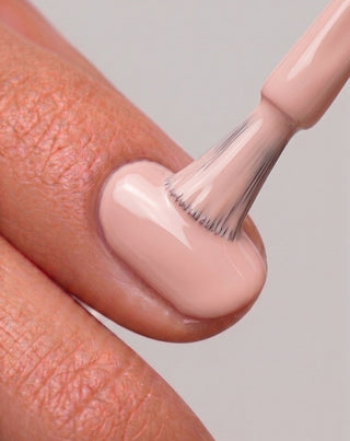 Vernis semi-permanent pour ongles UV/LED French Nude 006 Nutridome - 3