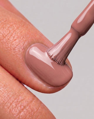 Vernis semi-permanent pour ongles UV/LED Creamy Rose 011 Nutridome - 3
