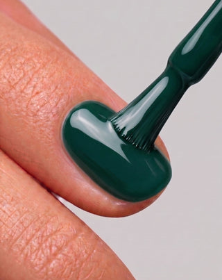 Vernis semi-permanent pour ongles UV/LED Viridian Green 019 Nutridome - 3